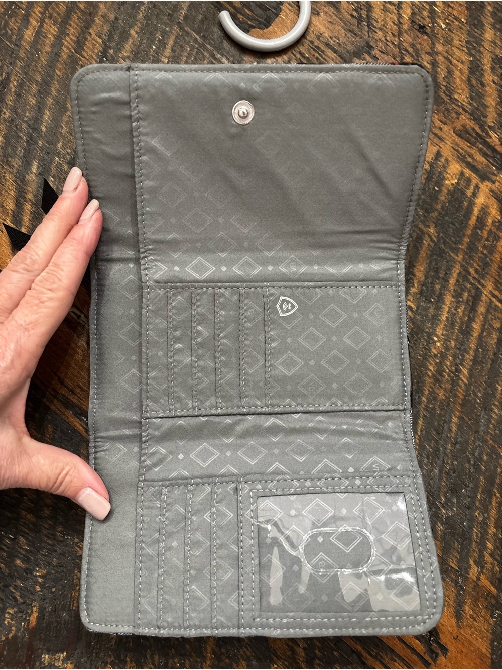 Vera Bradley Perfectly Plaid Wallet - Picture 4 of 6